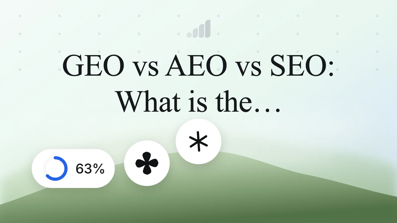 GEO vs AEO vs SEO: What Is the Difference?